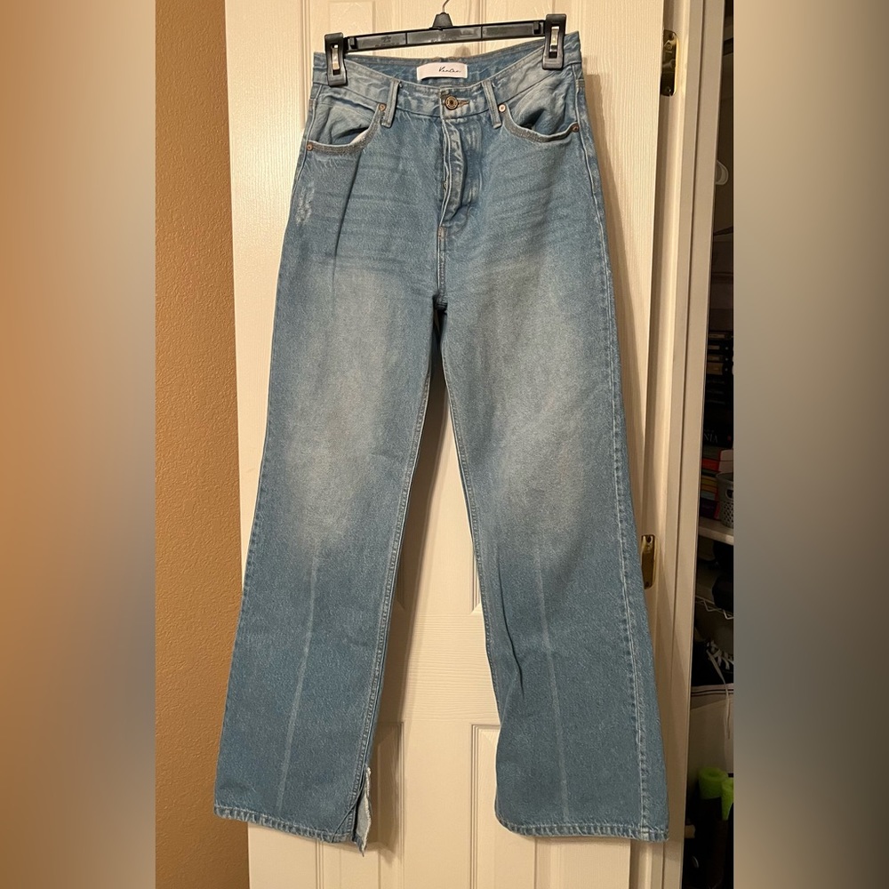 KanCan Jeans - High Rise - Wide Leg - Light Wash